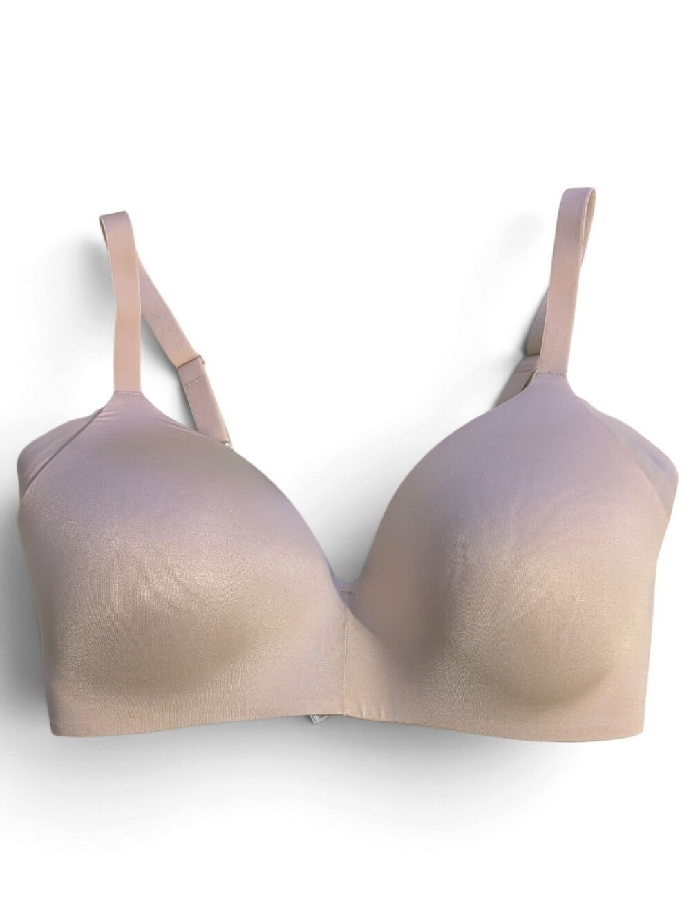 Wacoal Ultimate Side Smoother Wire Free T-Shirt Bra Sand Tan Size 34DD